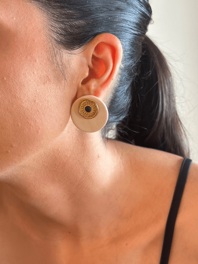 Polymer Clay Earrings ~ Serenity