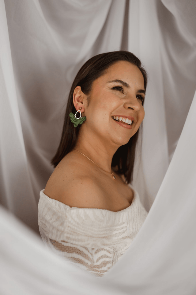 Polymer Clay Earrings ~ Petalo