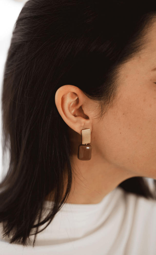 Polymer Clay Earrings ~ Elly