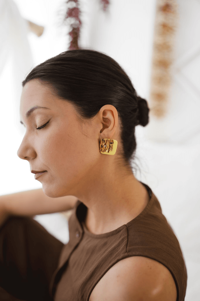 Polymer Clay Earrings ~ Ricco