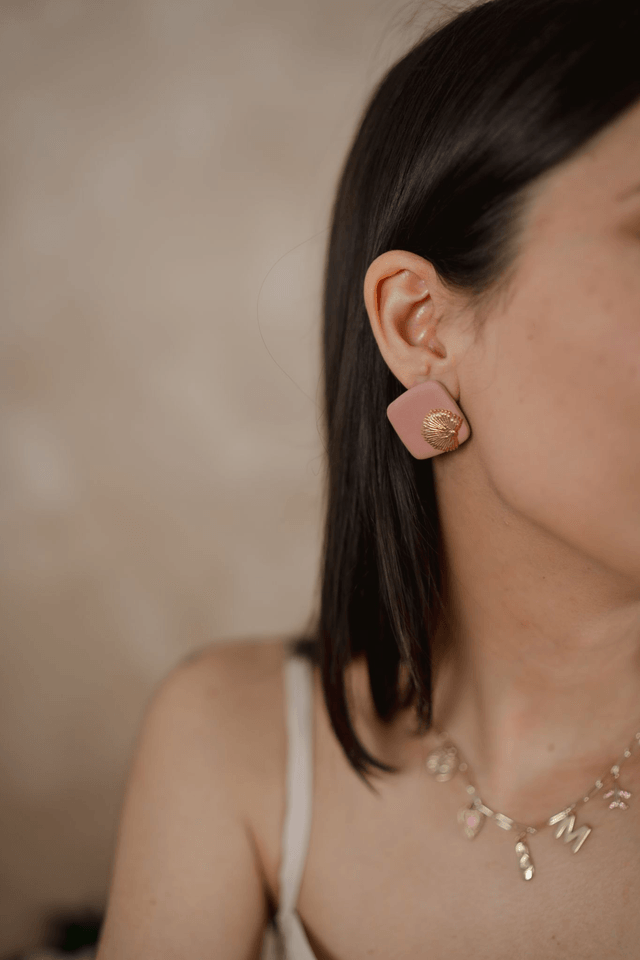 Polymer Clay Earrings ~ Paola