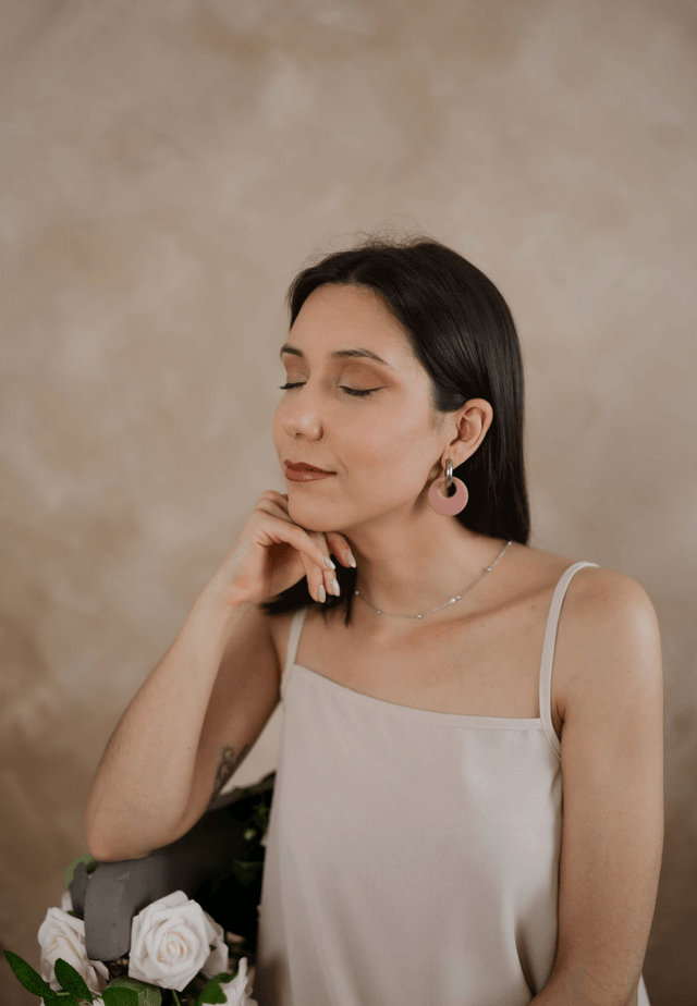 Polymer Clay Earrings ~ Elia
