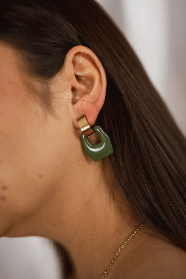 Polymer Clay Earrings ~ Fiore