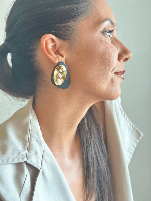 Polymer Clay Earrings ~ Eternal