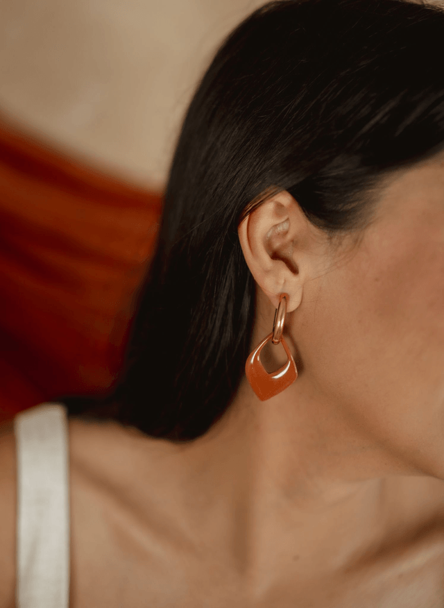 Polymer Clay Earrings ~ Heloise