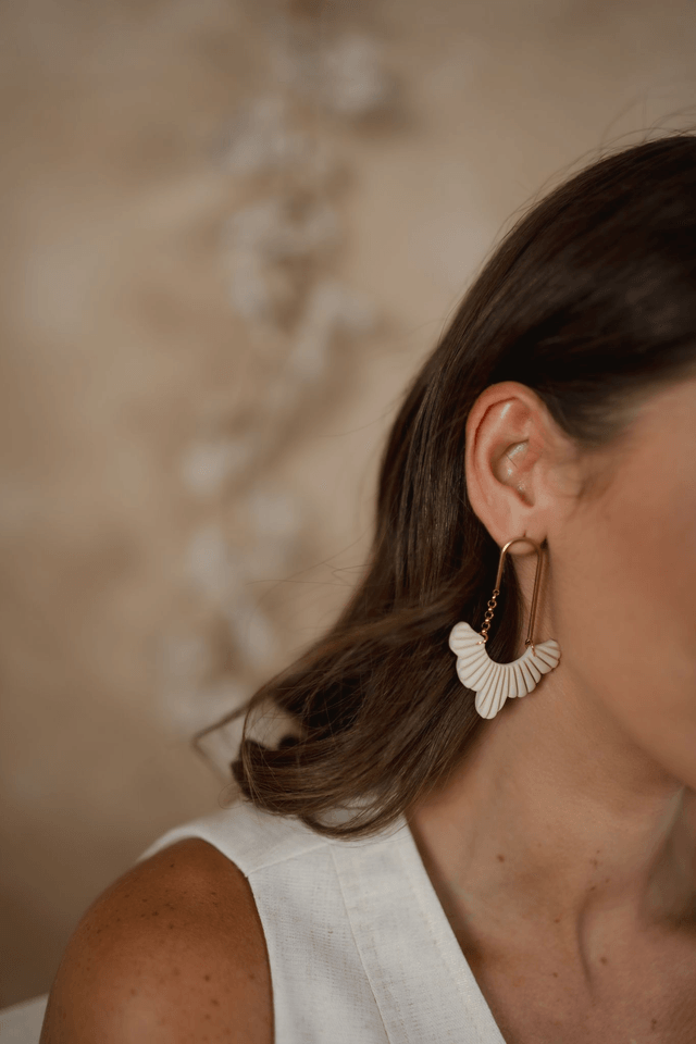 Polymer Clay Earrings ~ Mónica