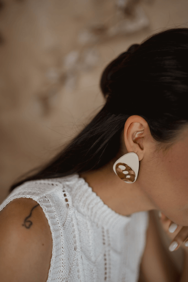 Polymer Clay Earrings ~ Marge
