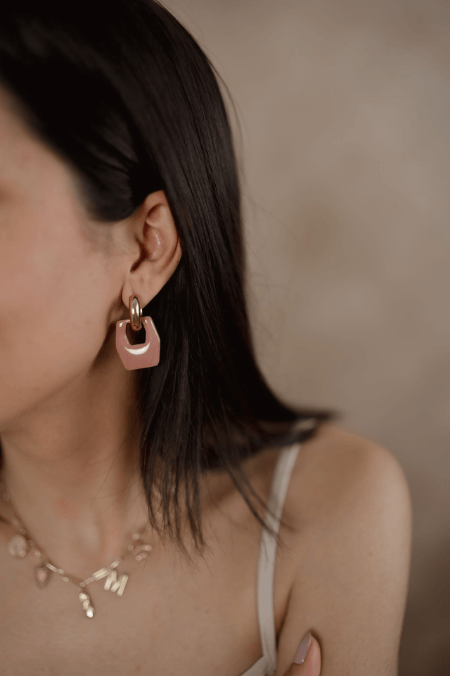 Polymer Clay Earrings ~ Fiore