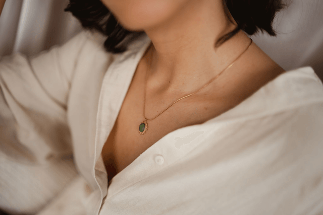 Necklace with Polymer Clay ~ Sun