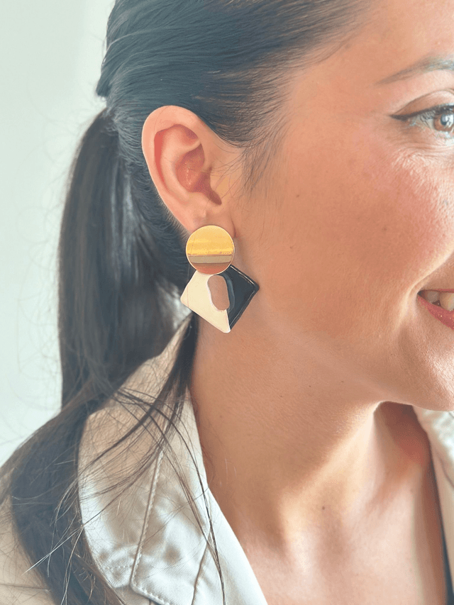 Polymer Clay Earrings ~ Vivian