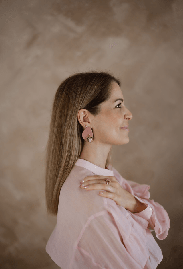 Polymer Clay Earrings ~ Eternal