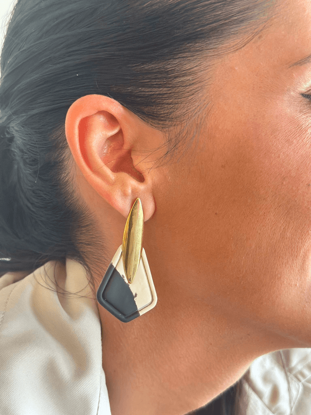 Polymer Clay Earrings ~ Memory