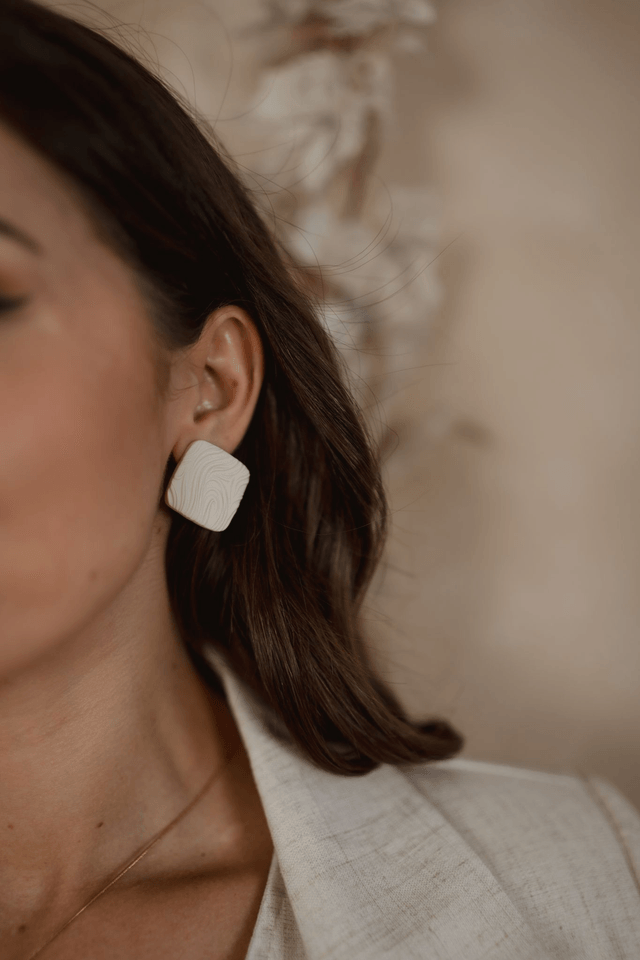 Polymer Clay Earrings ~ Paola