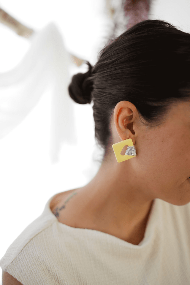 Polymer Clay Earrings ~ Vivian