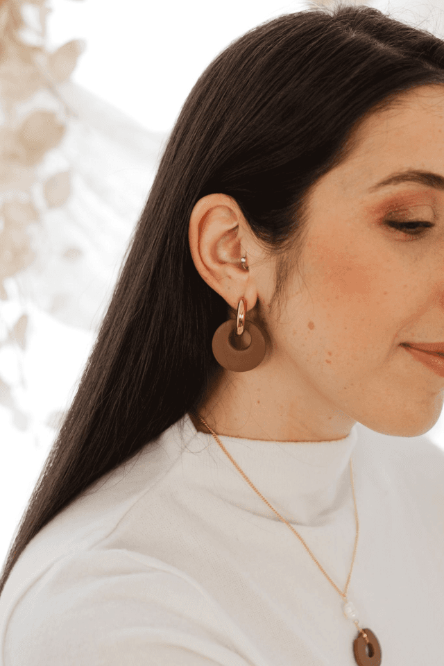 Polymer Clay Earrings ~ Elia