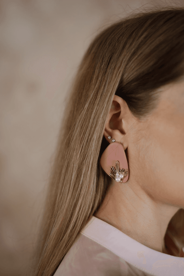 Polymer Clay Earrings ~ Eternal