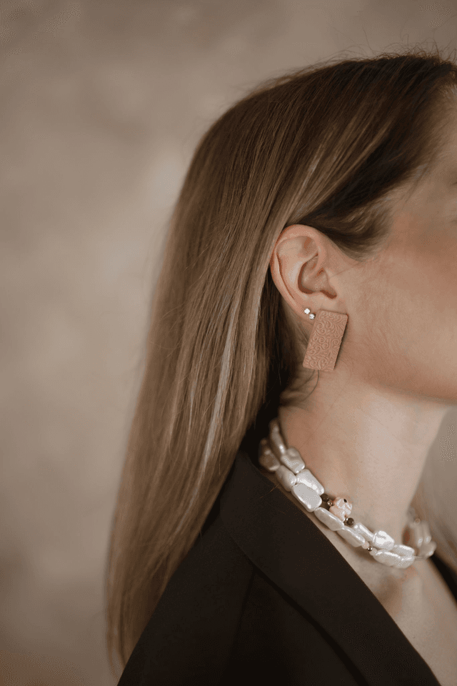 Polymer Clay Earrings ~ Ava